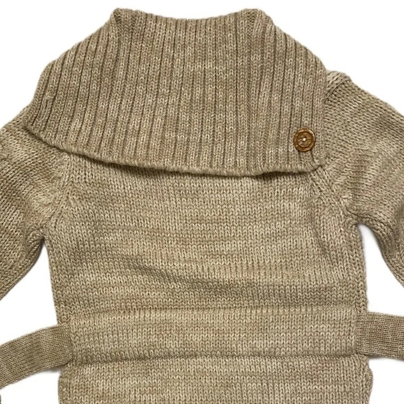 Grand Knitwear Sweater button down‎ oat​ NWT - Picture 6 of 15